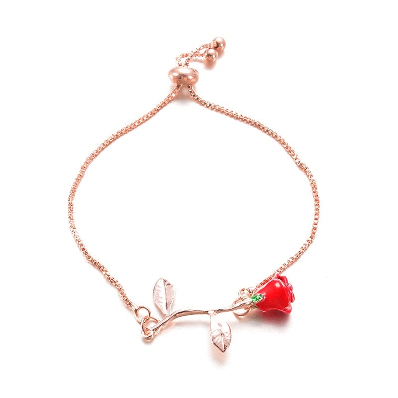 Bracelet Fleur Rose