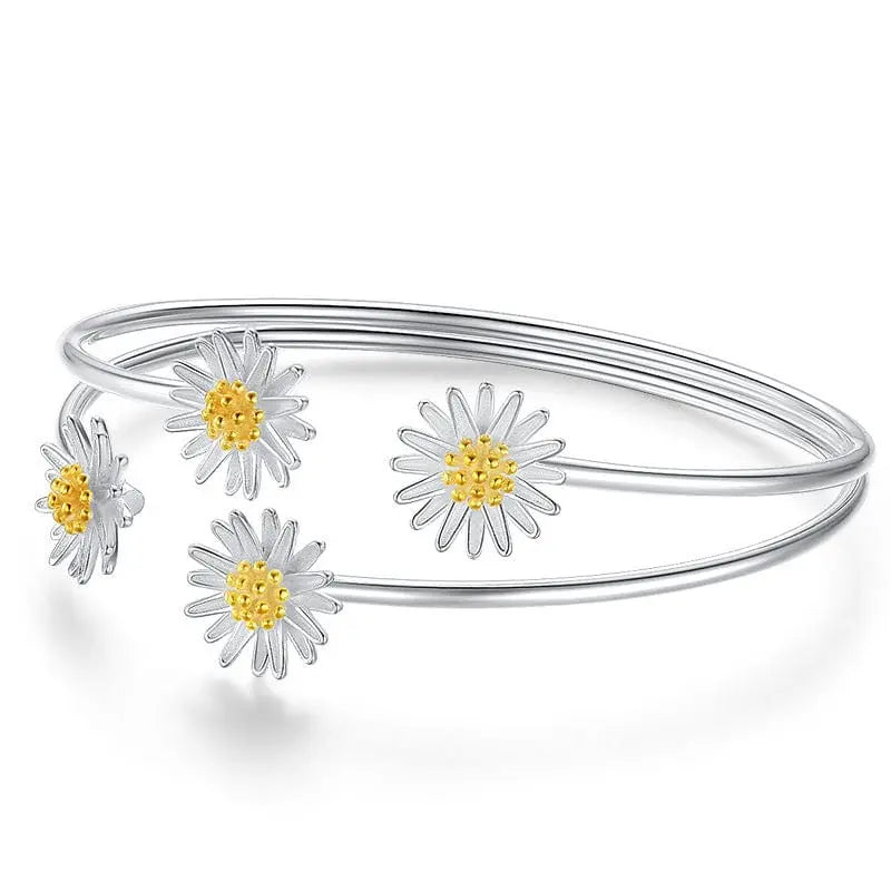 Bracelet Fleur Marguerite - Harper lafleuroranger