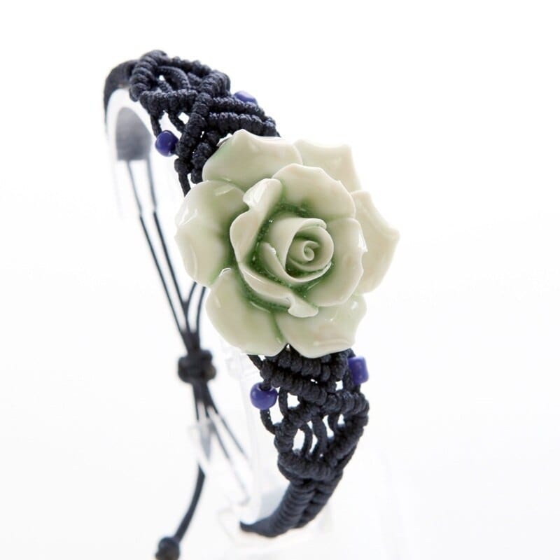 Bracelet Fleur <br>Céramique</br>