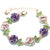 Bracelet Fleur <br>Rose Violette</br>
